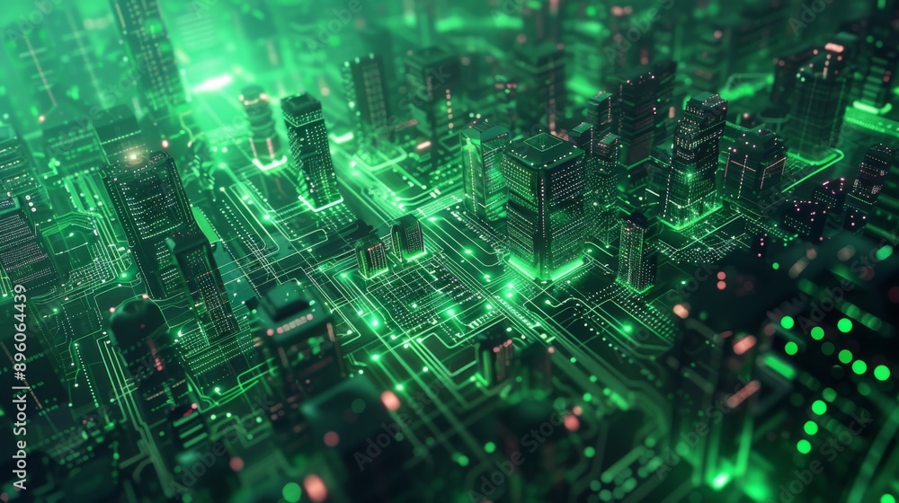 Futuristic Smart Cyber City illustration: Innovative Urban Landscape in Digital Circuitry, futuristic technology concept, Graphic Resources, Wallpapers, Brochure, Websites, banner design, Advertising, Futuristic Smart Cyber City illustration: Innovative Urban Landscape in Digital Circuitry, futuristic technology concept, Graphic Resources, Wallpapers, Brochure, Websites, banner design, Advertising,