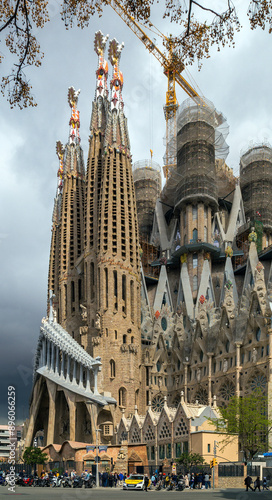 Sagrada Familia Church, Barceloma, Spain.