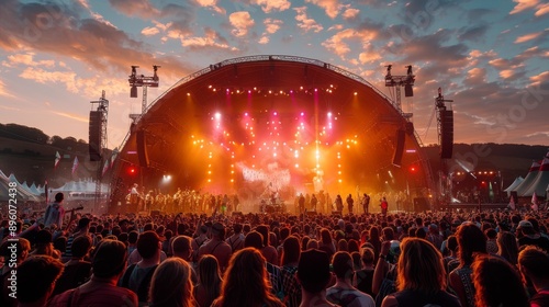 Glastonbury Festival . Performers: Musicians from a wide range of genres grace the Glastonbury stages, sharing their talents and creating unforgettable performances. 