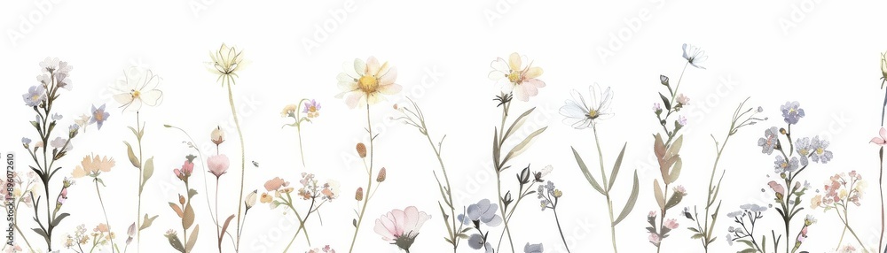 Naklejka premium A delicate