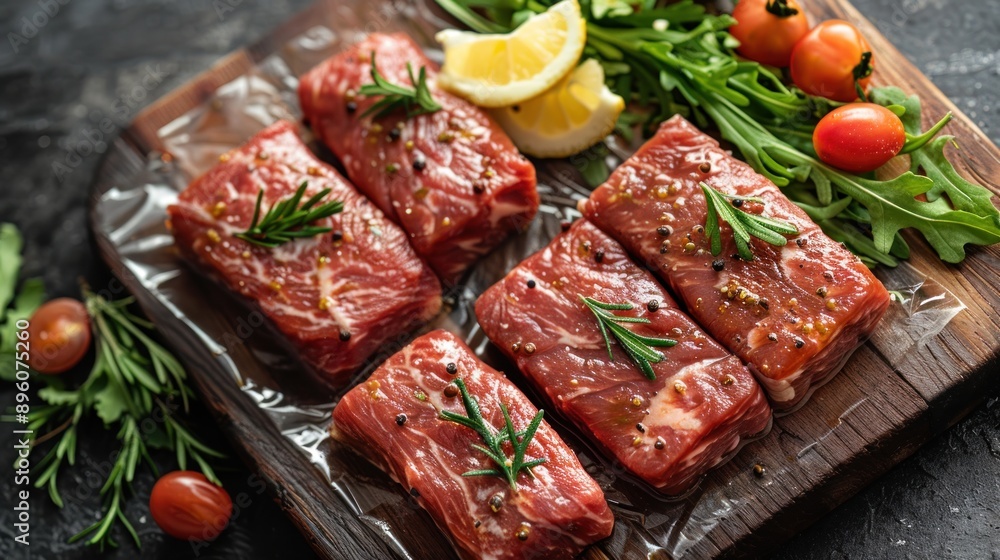 Marinated Steak with Rosemary and Lemon Marinated Steak with Rosemary and Lemon