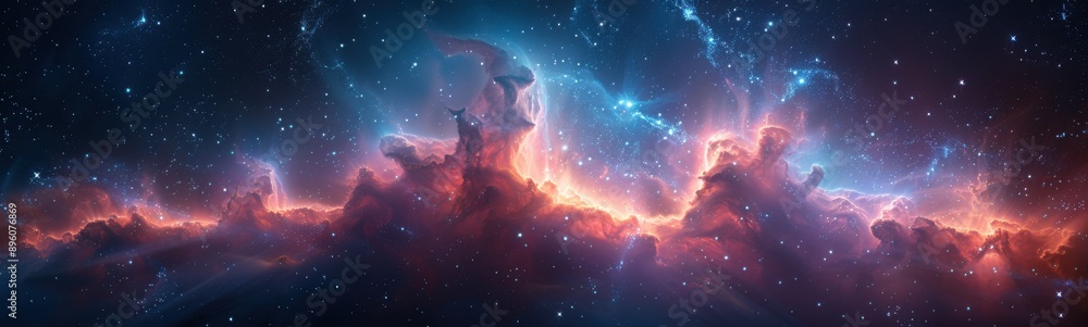 Very large cloud formation in the sky Very large cloud formation in the sky