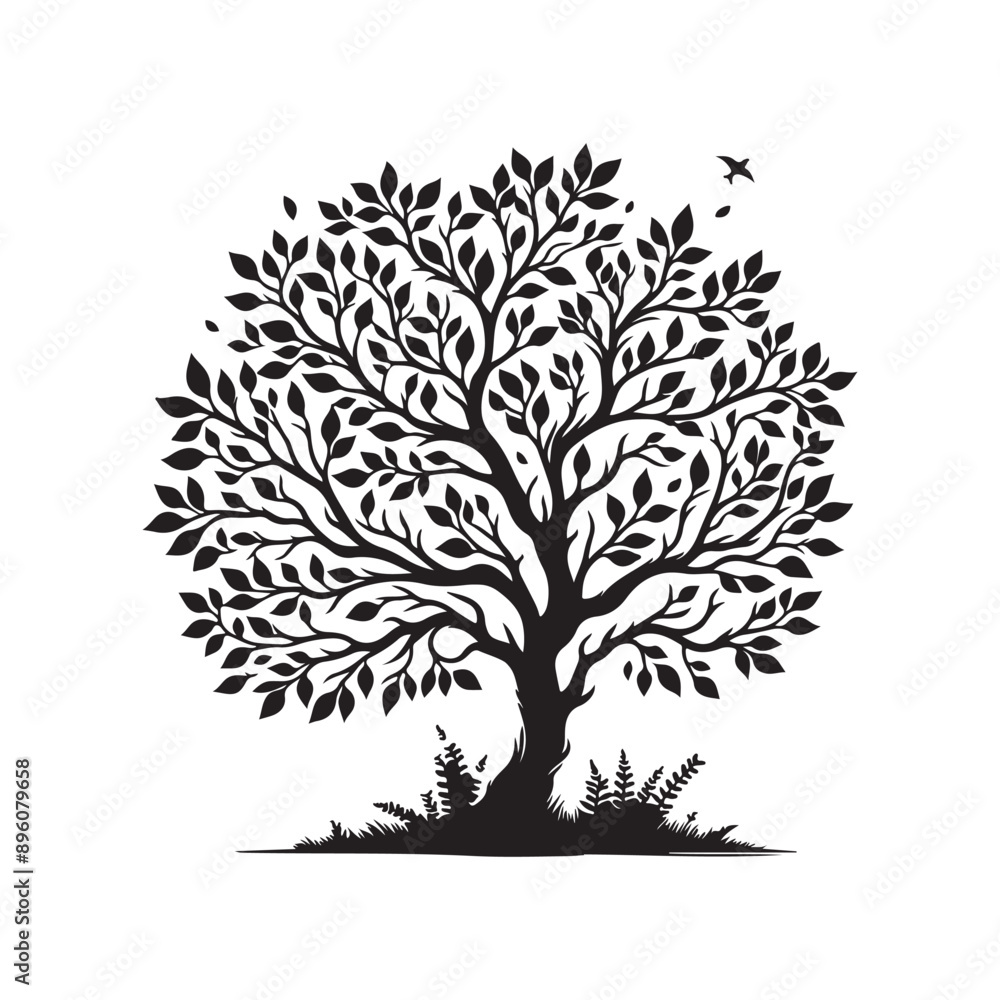 Botanic tree vector Botanic tree vector