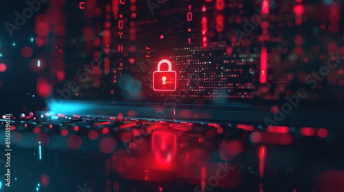 Security Breach Warning  Hacker Attack on the Internet