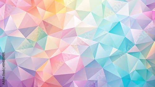 Abstract pastel geometric background in tilted angle, shapes, soft, design, abstract, pastel colors