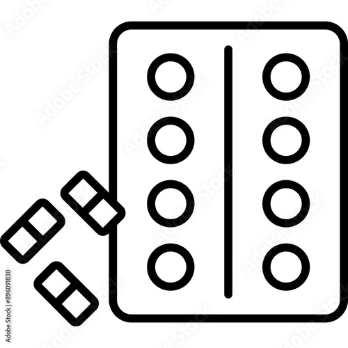Birth Control Pills Icon