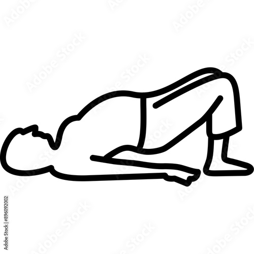 Pelvic Floor Exercise Icon