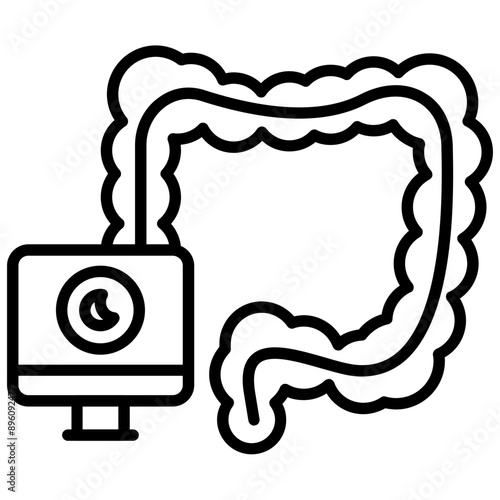 Colonoscopy Icon