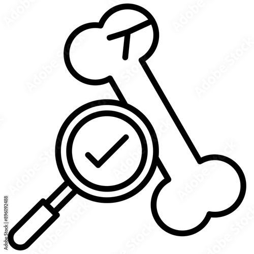 Bone Density Test Icon
