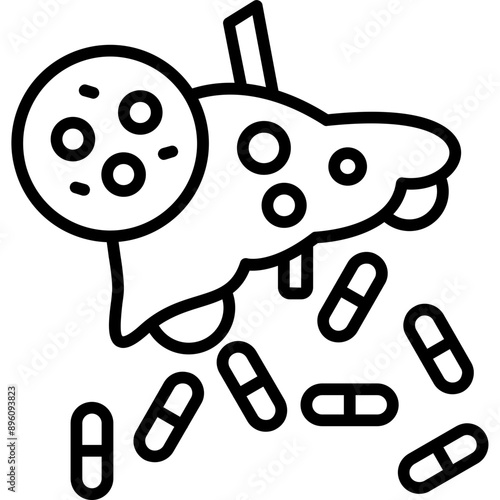 Antiviral Medication Icon