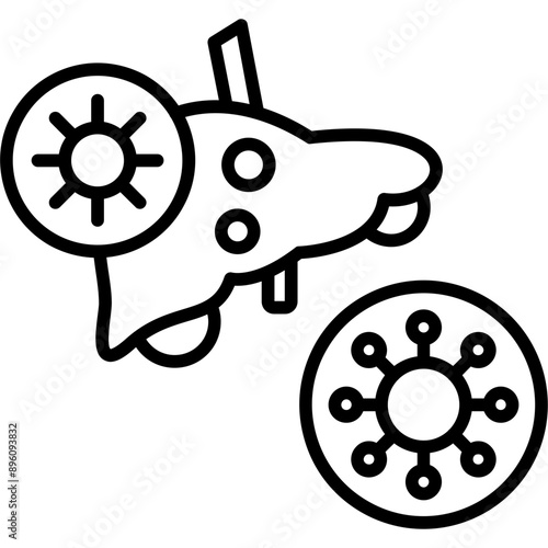 Hepatitis Antigen Icon