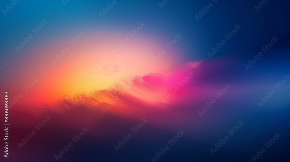 Abstract gradient background with vibrant colors
