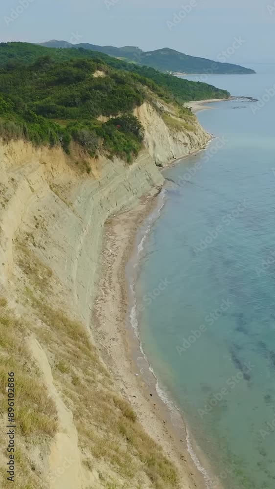 Aerial view of beautiful Albania landscape Aerial view of beautiful Albania landscape