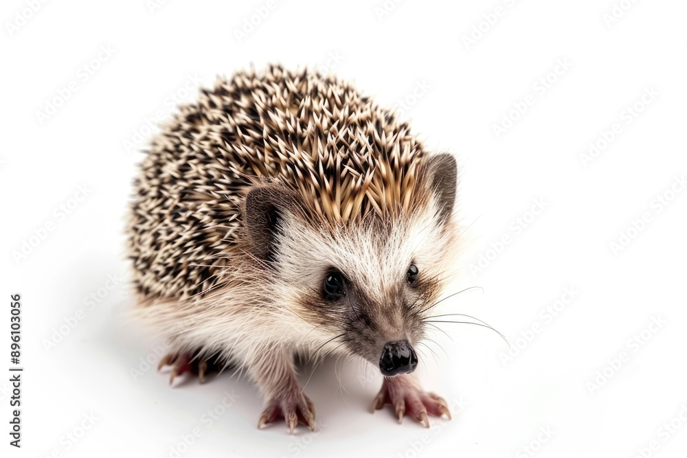 Close-Up Portrait of a Curious Hedgehog Close-Up Portrait of a Curious Hedgehog