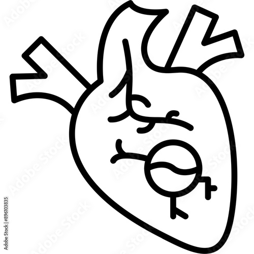 Heart Valve Replacement Icon
