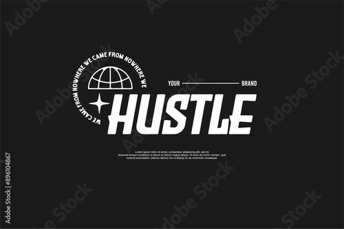 y2k retro vintage logo asset for fashion urban streetwear