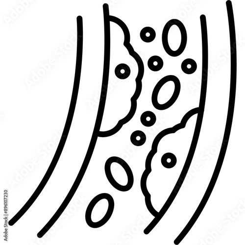 Blood Vessels Icon
