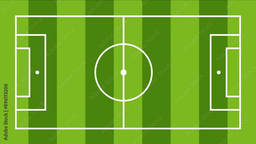 Soccer Field animation - Paint Brush Transition. Soccer Field animation - Paint Brush Transition.
