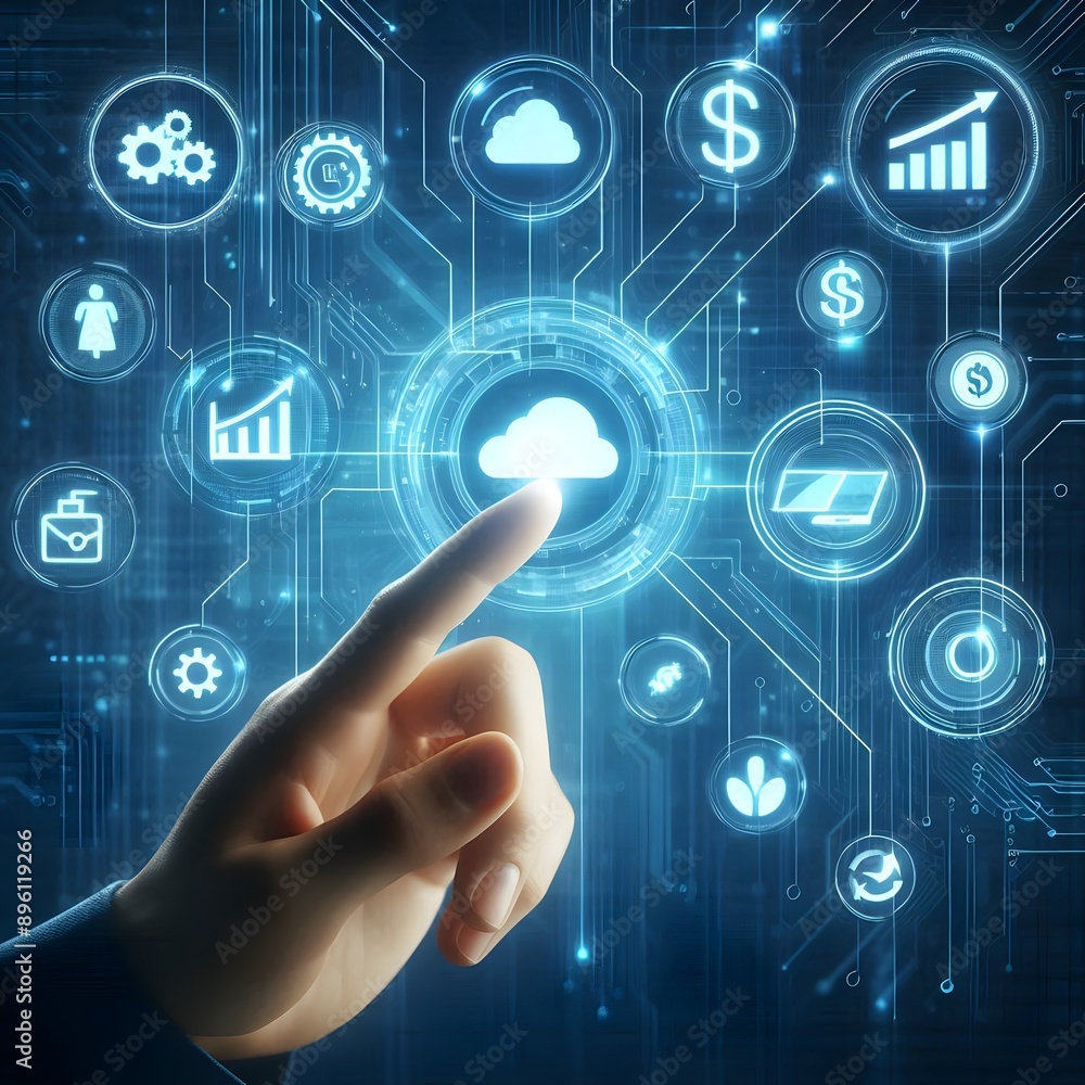 person working on holographics, business model, data science person working on holographics, business model, data science