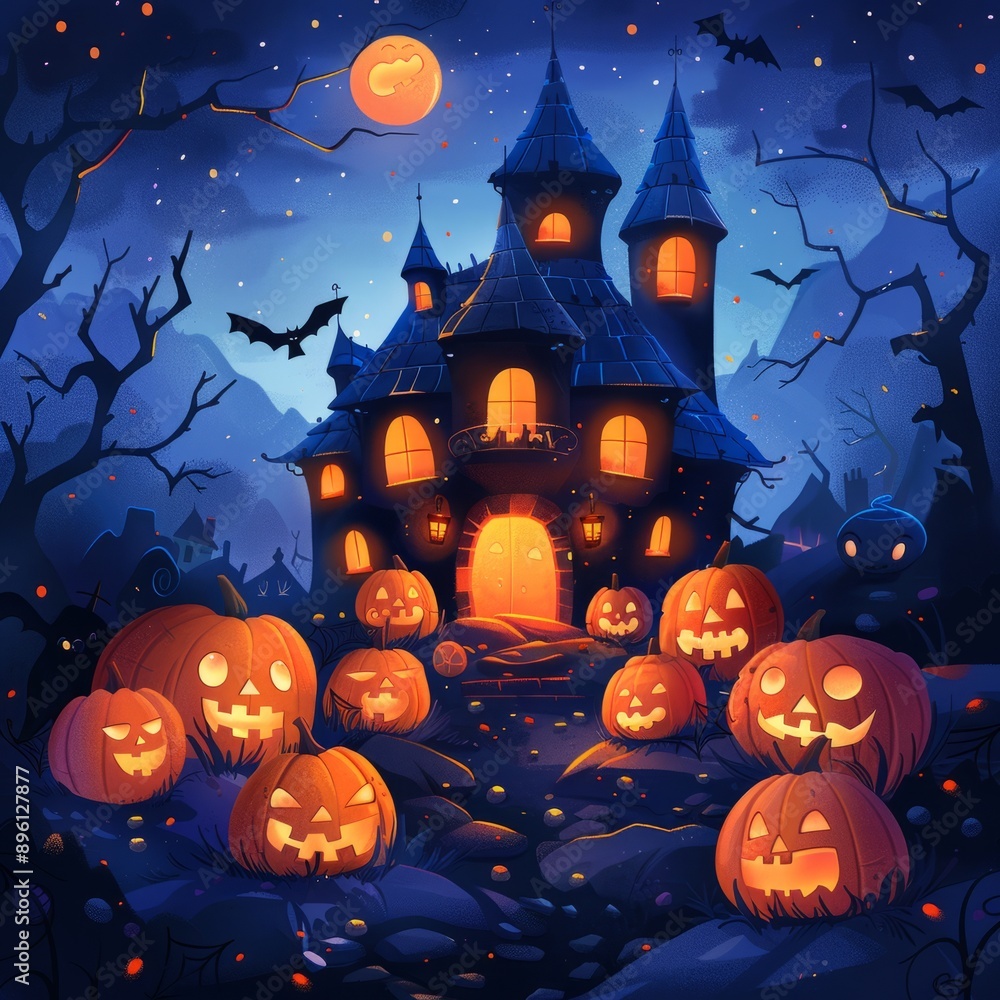 Photos of Halloween theme. A collection of hand-drawn flat Halloween Cards for Instagram Stories. Photos of Halloween theme. A collection of hand-drawn flat Halloween Cards for Instagram Stories.