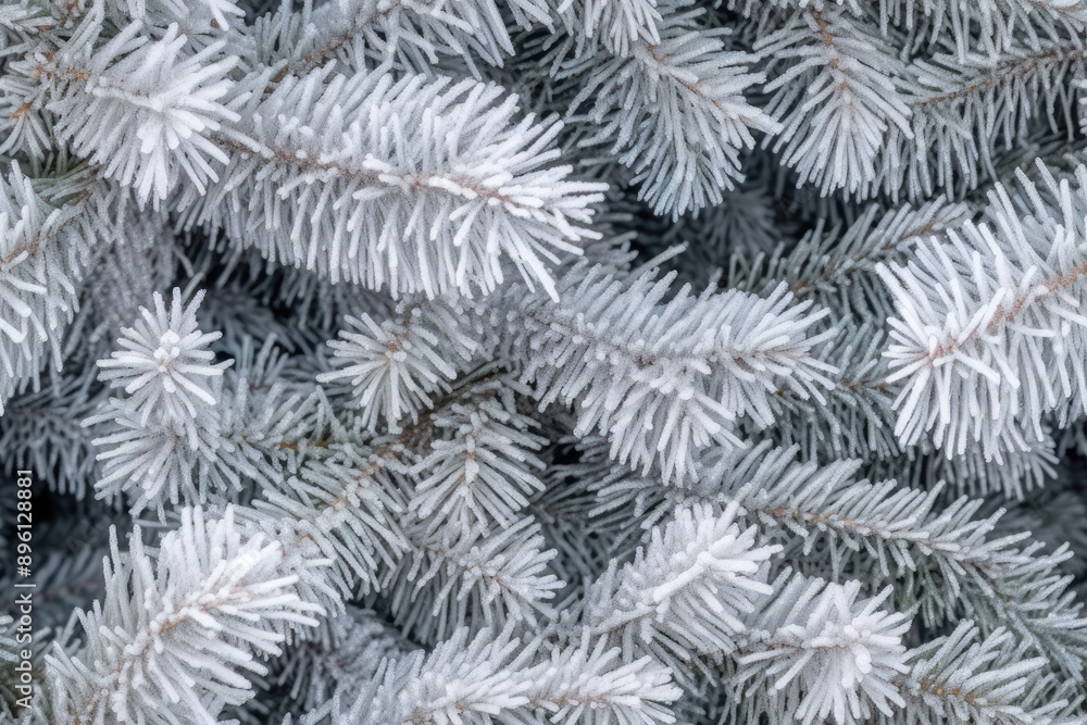 Beautiful seamless pattern with frozen snow covered fir tree branches, coniferous forest endless texture. Evergreen nature background. Christmas or new year backdrop. Beautiful seamless pattern with frozen snow covered fir tree branches, coniferous forest endless texture. Evergreen nature background. Christmas or new year backdrop.