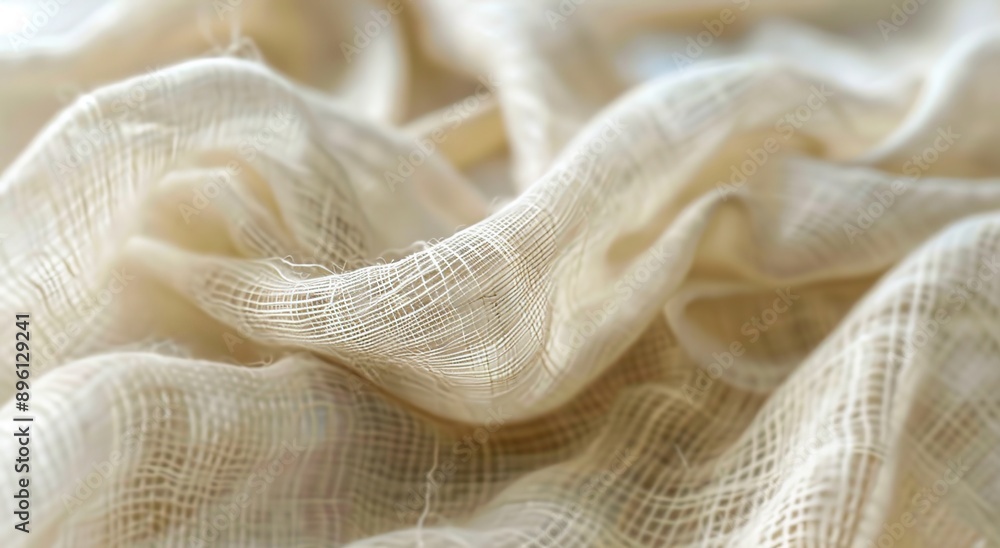 This close-up texture image highlights the unrefined, undyed, and ...