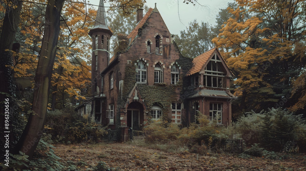 old house in the woods