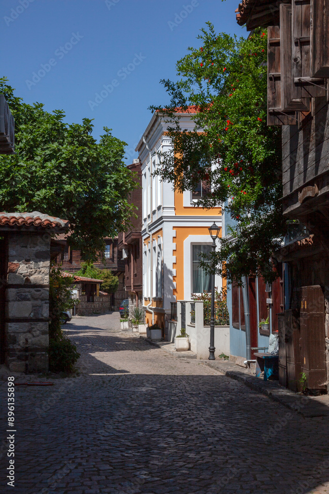 Sozopol, old city in Bulgaria on the Black sea coast