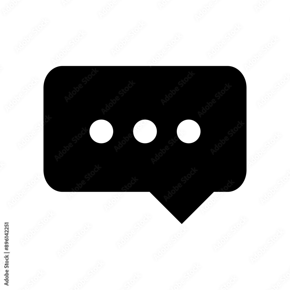 bubble speech icon template bubble speech icon template