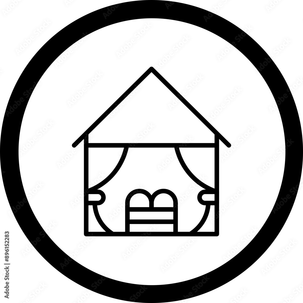 Beach Cabana Icon Design Beach Cabana Icon Design