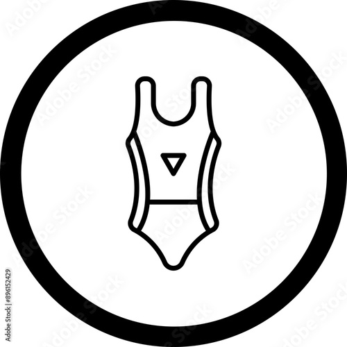 Swim Suit Icon Design