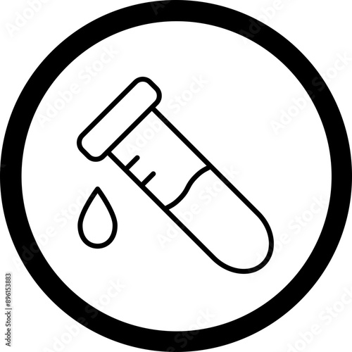 Blood Test Icon Design