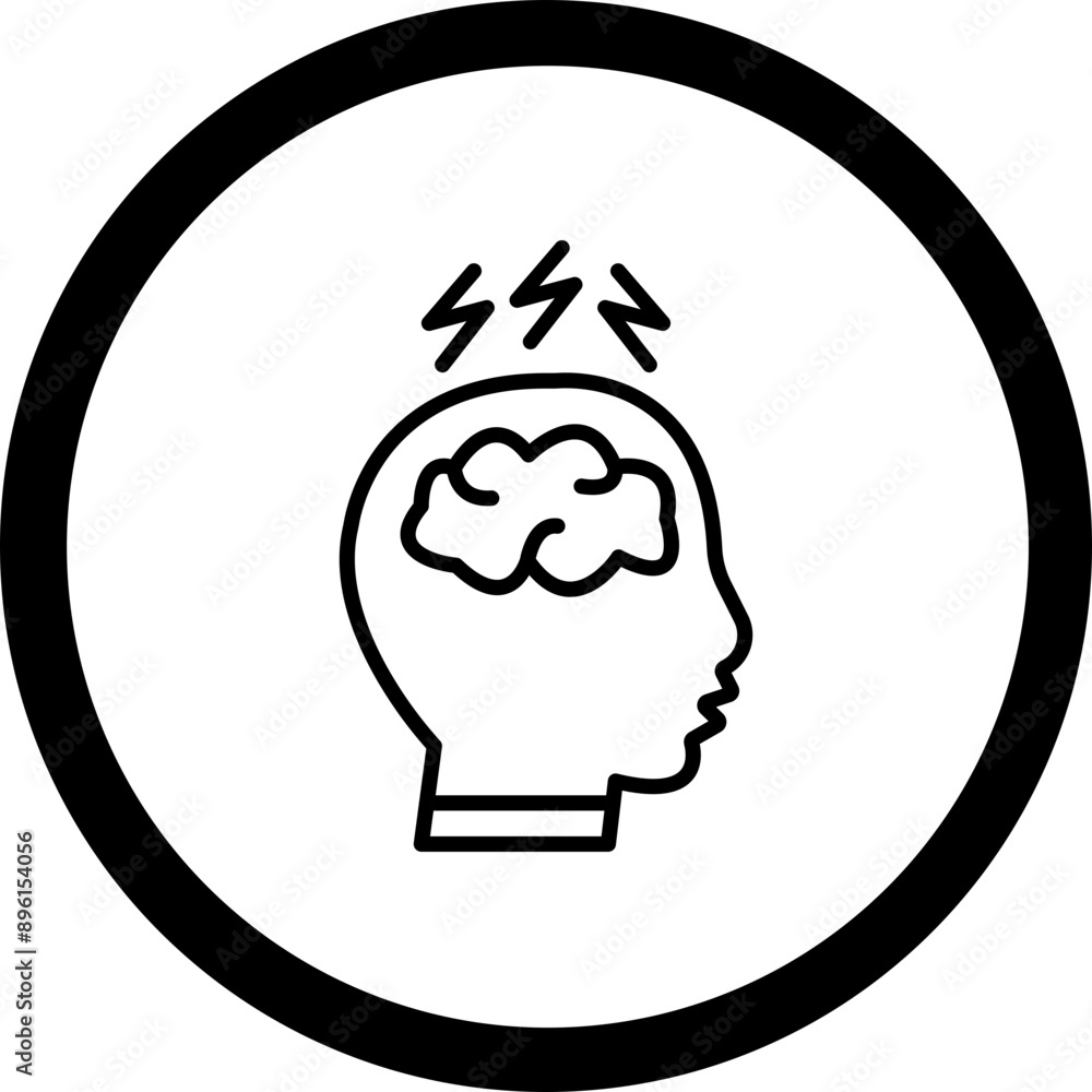 Migraine Icon Design Migraine Icon Design