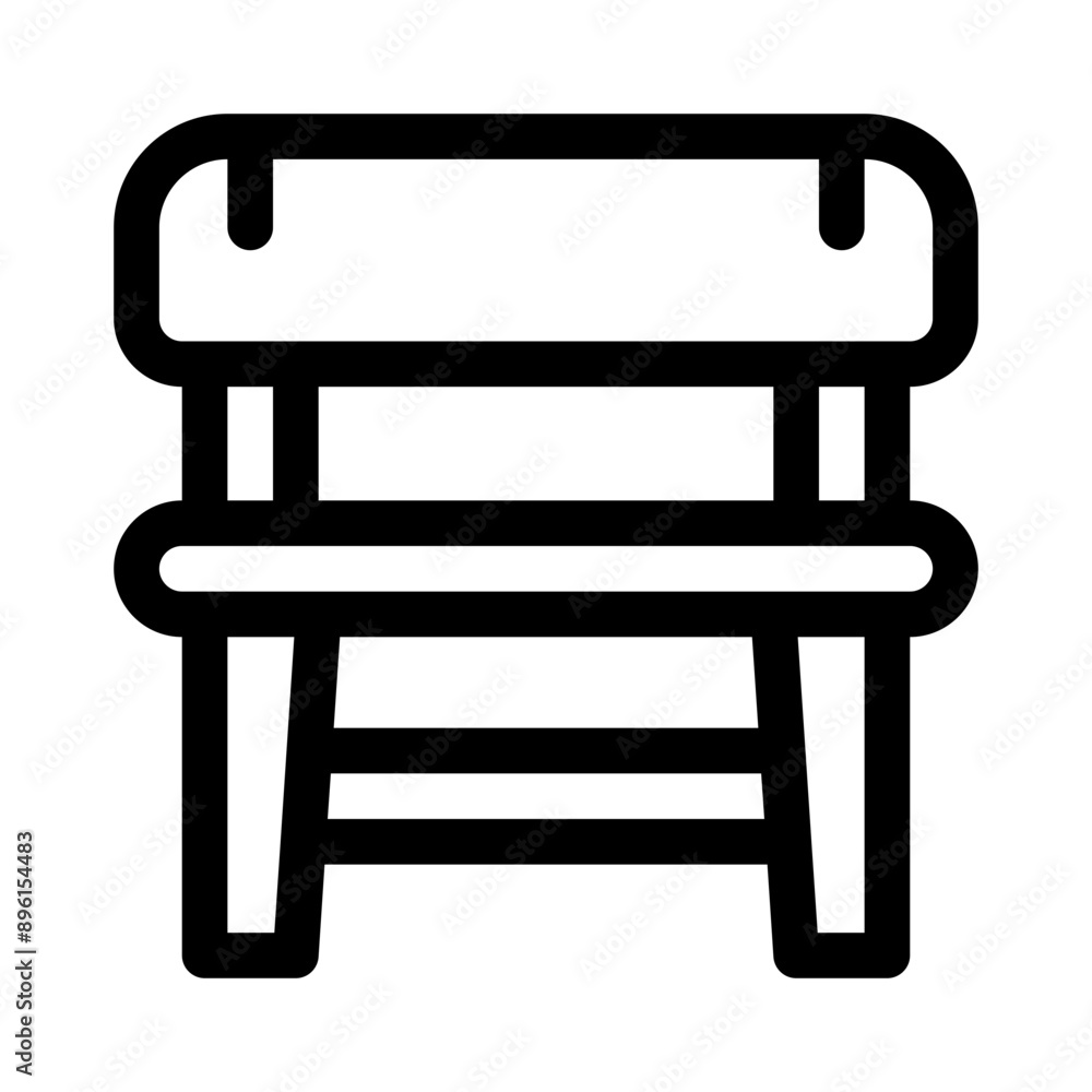 chair line icon chair line icon