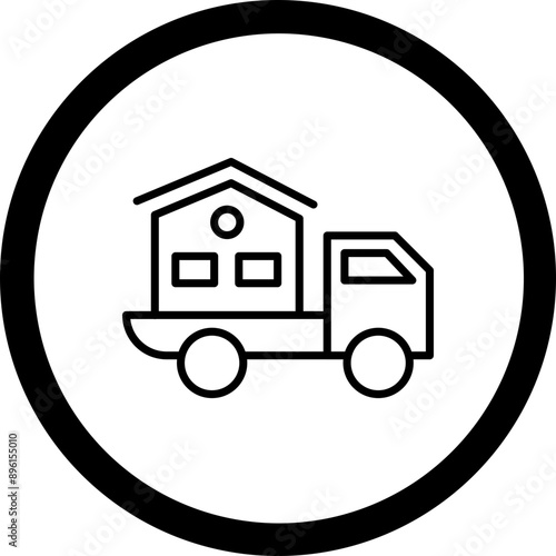 Moving Home Icon Design