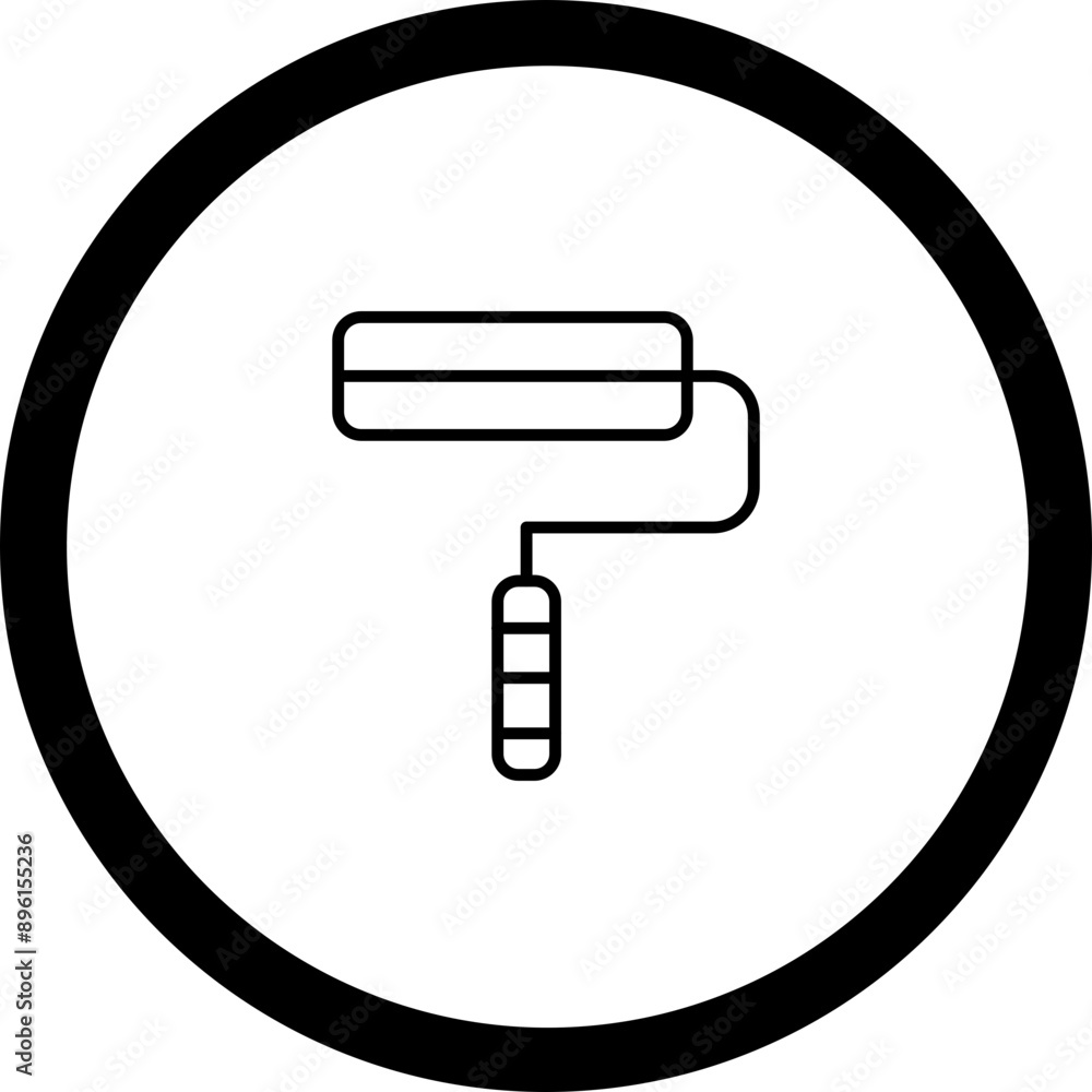 Paint Roller Icon Design Paint Roller Icon Design