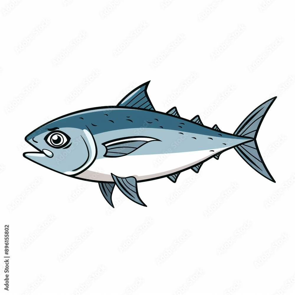 Obraz premium The salmon logo