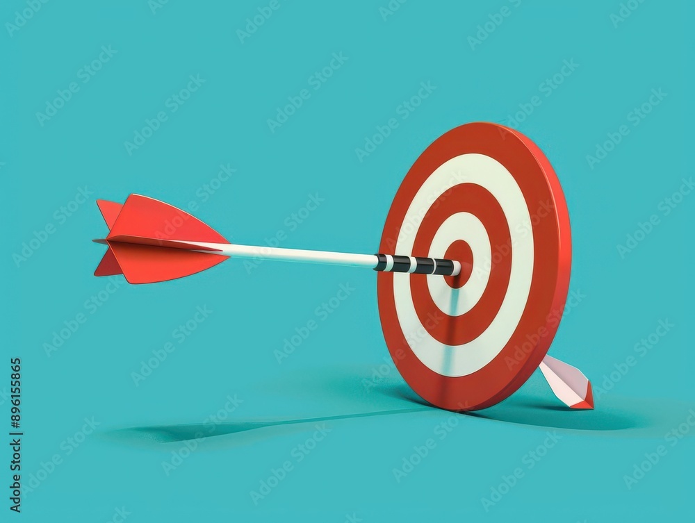 A vibrant illustration of a bullseye target with an arrow striking the center, symbolizing precision and goal achievement. A vibrant illustration of a bullseye target with an arrow striking the center, symbolizing precision and goal achievement.