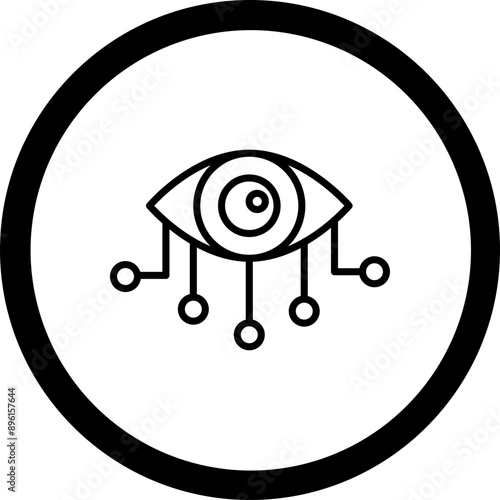 Bionic Eye Icon Design