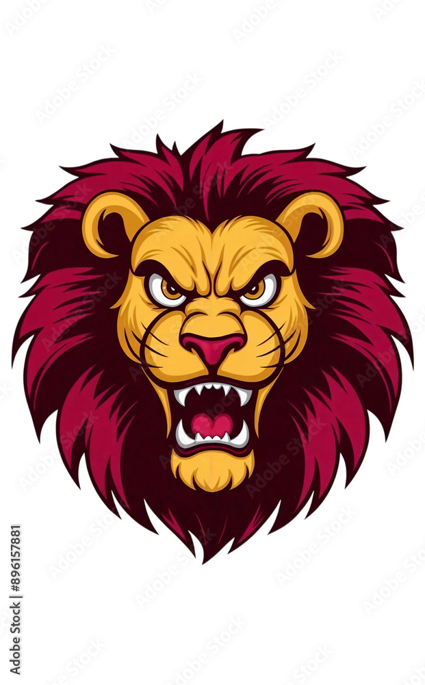 Fototapeta premium lion illustration