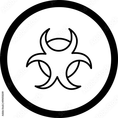 Biohazard Icon Design