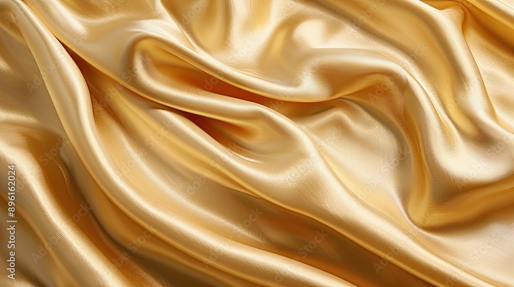 Fototapeta premium Smooth matte gold background with a sophisticated texture and subtle light play