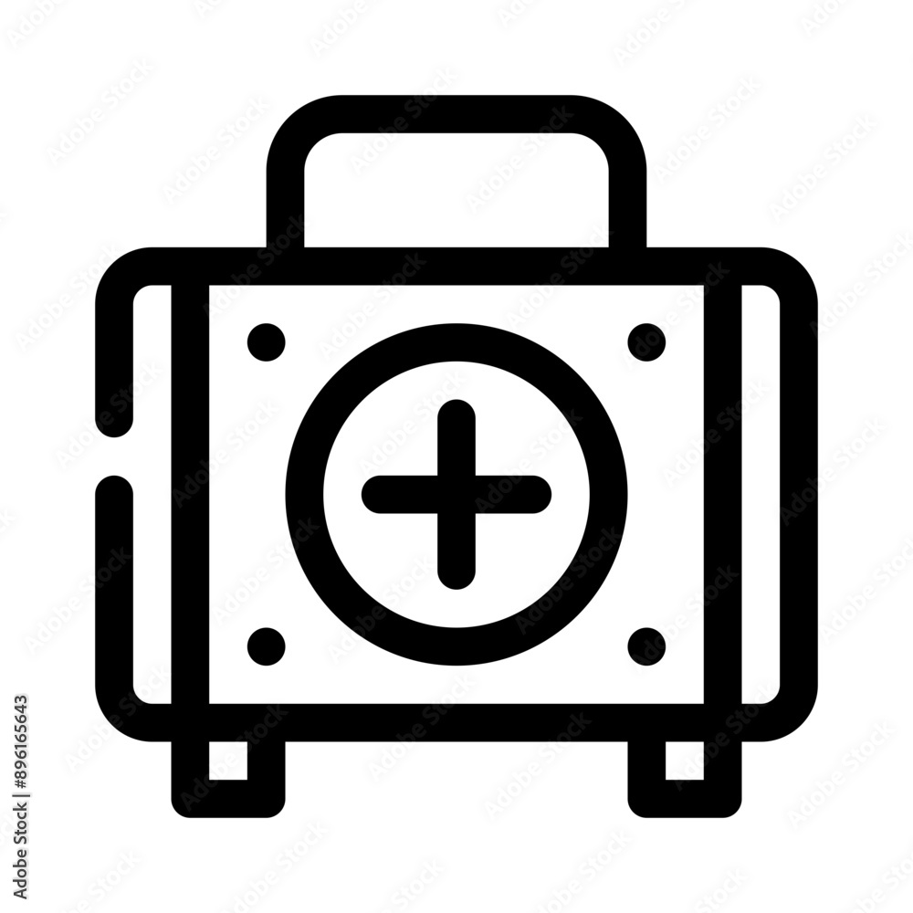 first aid kit line icon first aid kit line icon