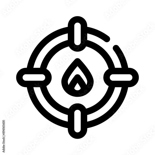 fire line icon