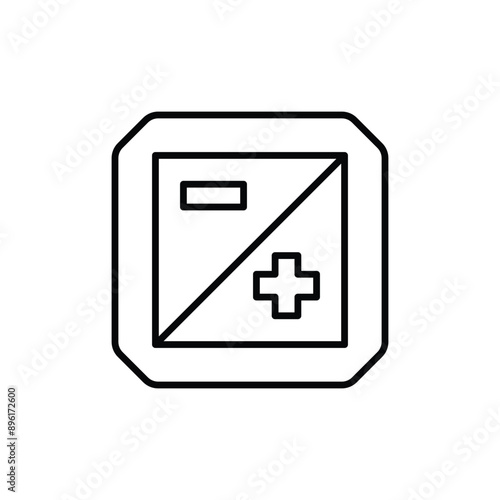 Free Download  Exposure adjustment icon design with white background stock illustration - GFXLoad