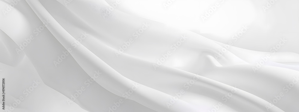 Serene White Gradient. Minimalist concept Serene White Gradient. Minimalist concept