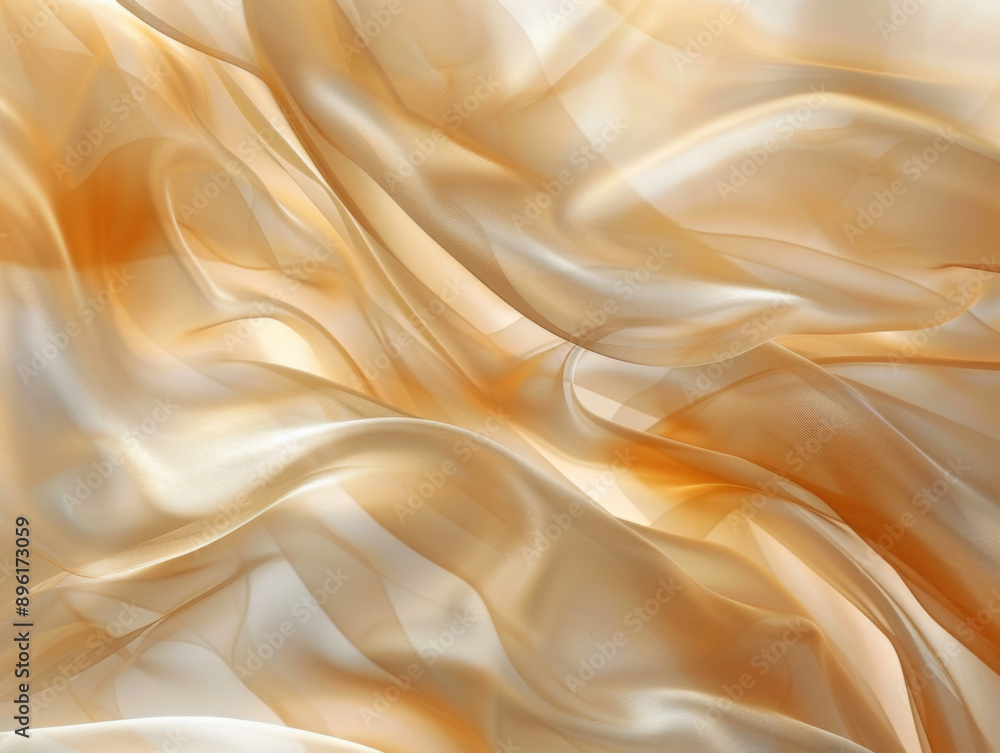 Abstract Tan Background, Generative AI Illustration Abstract Tan Background, Generative AI Illustration