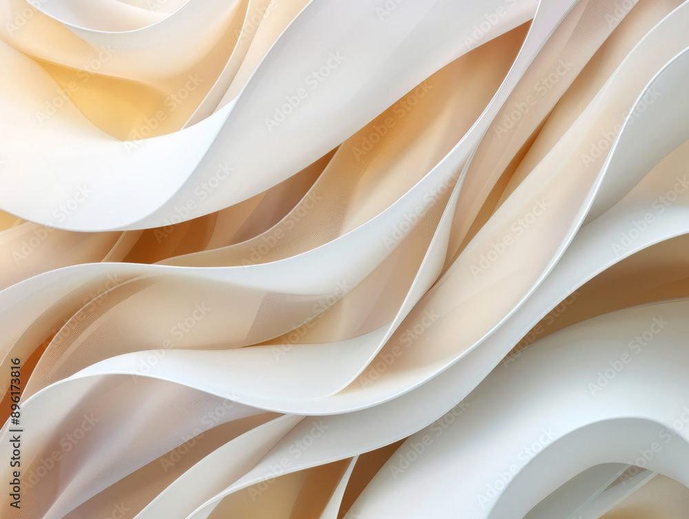 Abstract Tan Background, Generative AI Illustration Abstract Tan Background, Generative AI Illustration
