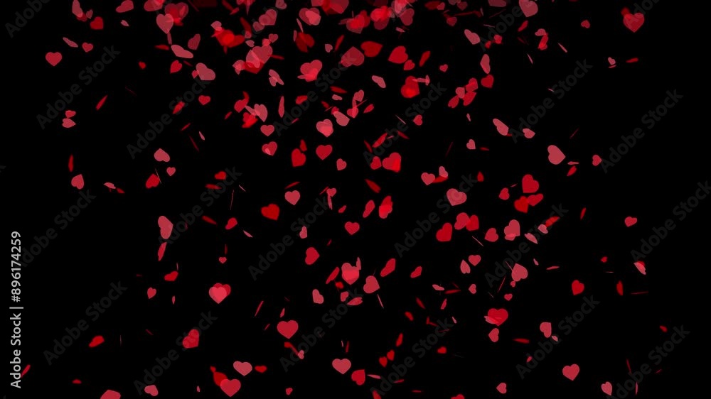 confetti hearts particular falling down
confetti hearts particular falling down
