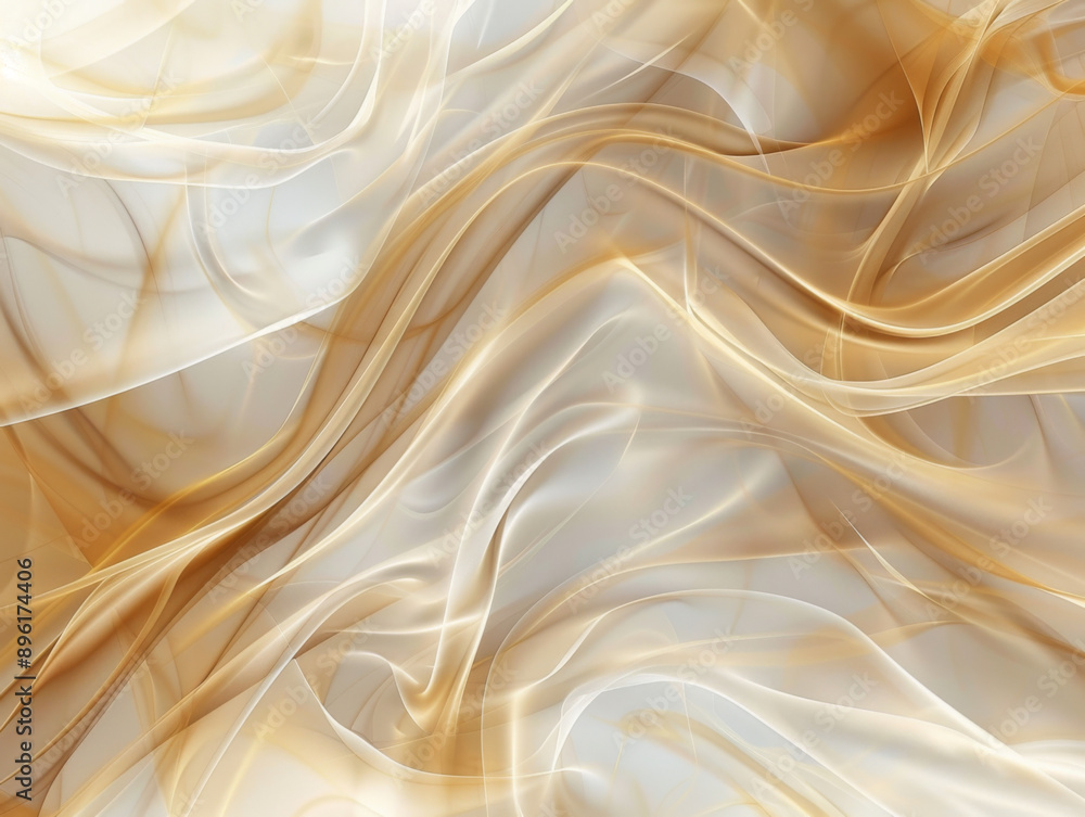 Abstract Tan Background, Generative AI Illustration Abstract Tan Background, Generative AI Illustration